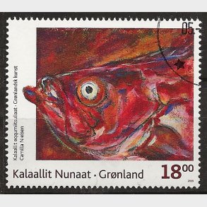 Gr�nland stemplet AFA 541