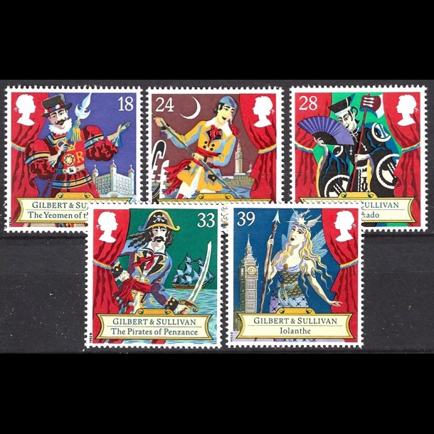 England postfrisk AFA 1558-1562