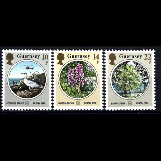 Guernsey postfrisk AFA 350-352