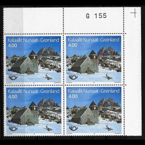 Gr�nland marginalblok postfrisk G 155