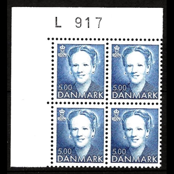 Danmark postfrisk marginalblok L917