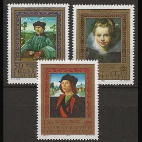 Liechtenstein postfrisk AFA nr. 873-875