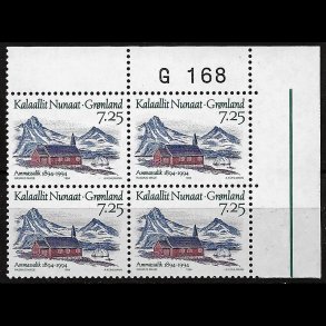 Gr�nland marginalblok postfrisk G 168