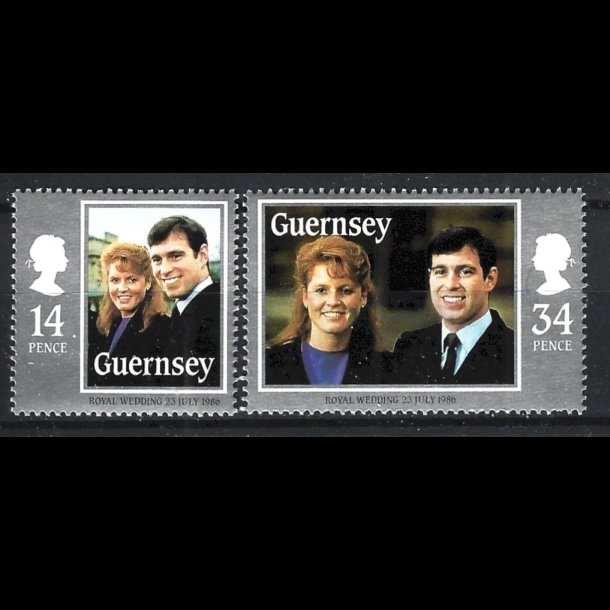 Guernsey postfrisk AFA 354-355