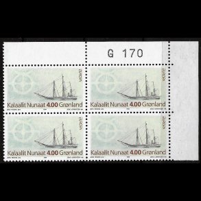 Gr�nland marginalblok postfrisk G 170