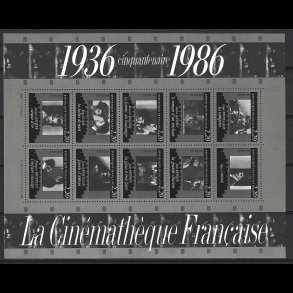 Frankrig postfrisk AFA 2643-2652 miniark