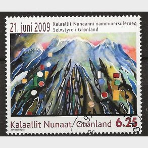 Gr�nland stemplet AFA 543