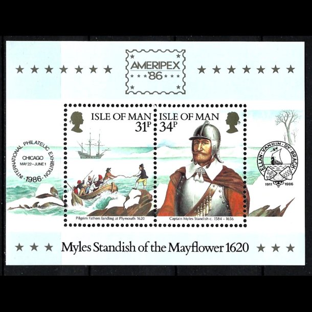 �en Man postfrisk AFA 302-303 miniark