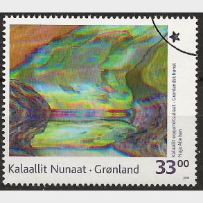 Gr�nland stemplet AFA 542