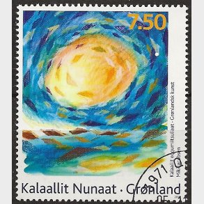 Gr�nland stemplet AFA 555