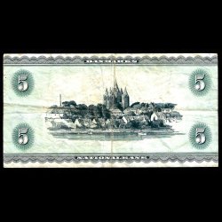 Danmark 5-kroner 1960-C4 Sieg 129 kval. 1/F