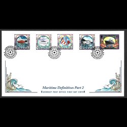 Guernsey AFA 816-829 FDC