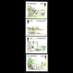 Guernsey postfrisk AFA 374-377
