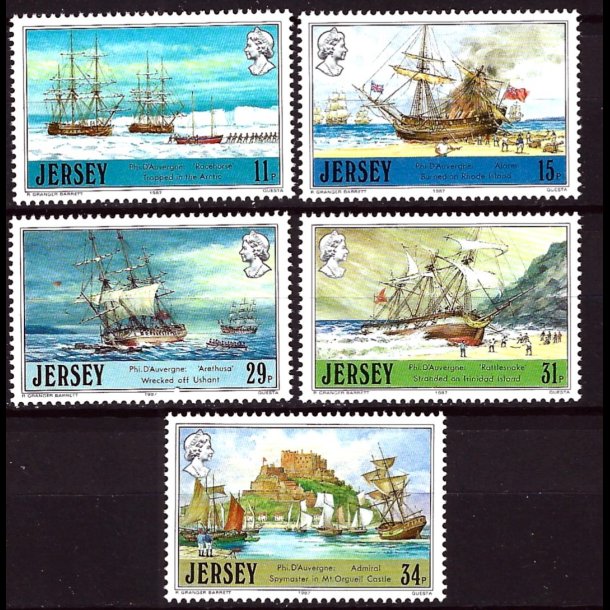 Jersey postfrisk AFA 399-403