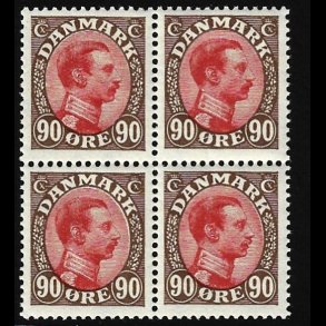 Danmark AFA 109 postfrisk 4-blok AFA 1.200,00
