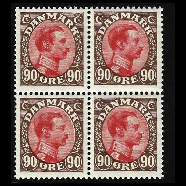 Danmark AFA 109 postfrisk 4-blok AFA 1.200,00