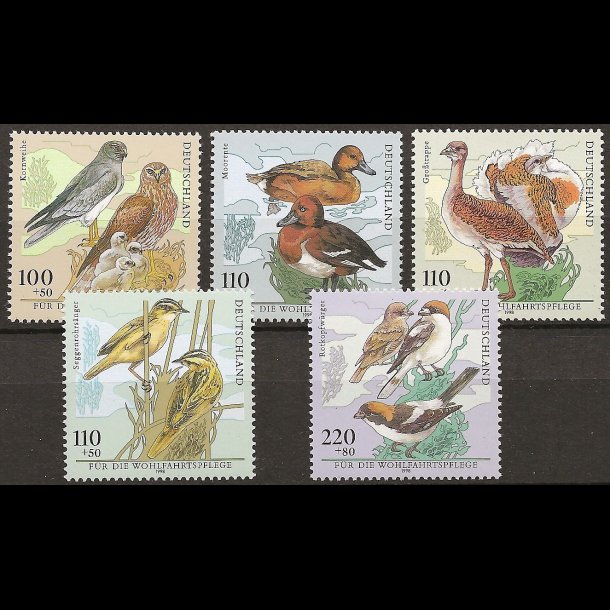 Vesttyskland Tyskland AFA nr. 2955-2959