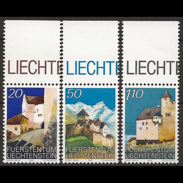 Liechtenstein postfrisk AFA nr. 888-890