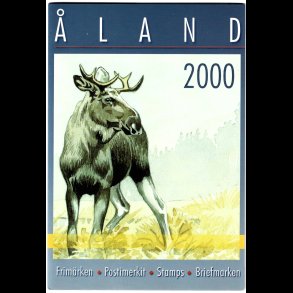 �land �rsmappe postfrisk 2000