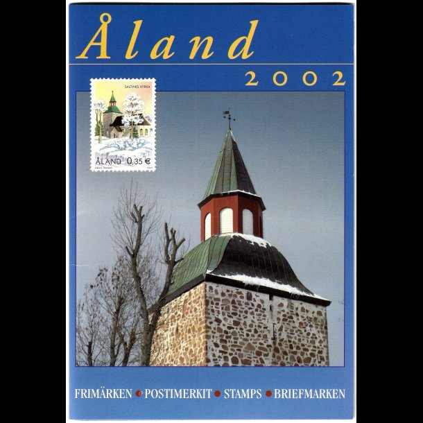 �land �rsmappe postfrisk 2002