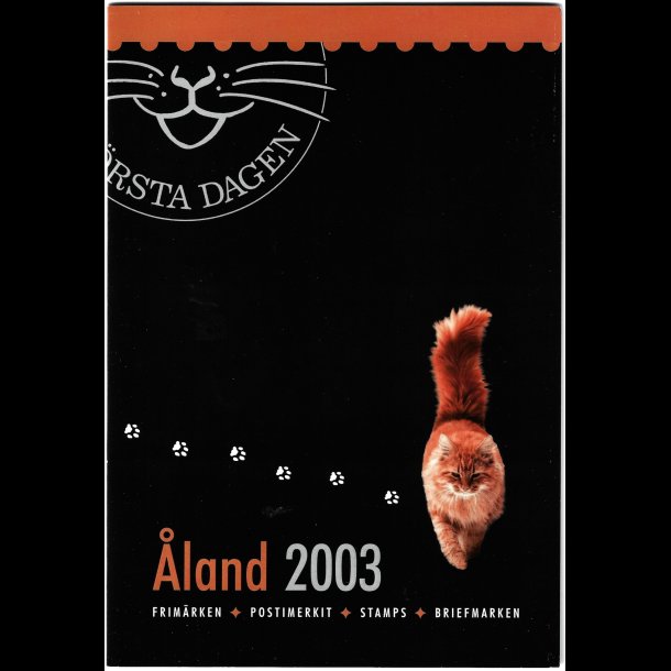 �land �rsmappe postfrisk 2003