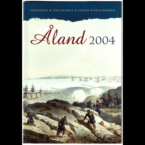 �land �rsmappe postfrisk 2004