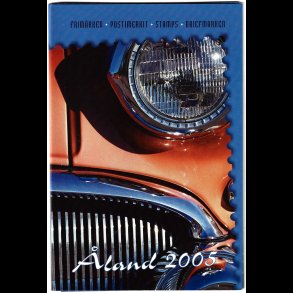 �land �rsmappe postfrisk 2005