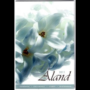 �land �rsmappe postfrisk 2011