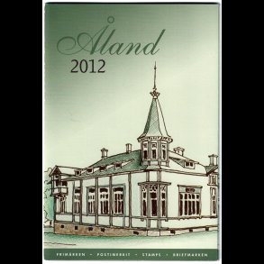 �land �rsmappe postfrisk 2012