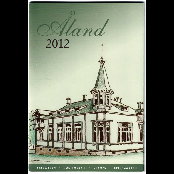 �land �rsmappe postfrisk 2012