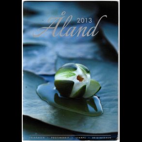 �land �rsmappe postfrisk 2013