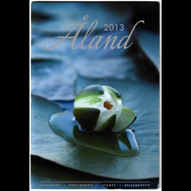 �land �rsmappe postfrisk 2013