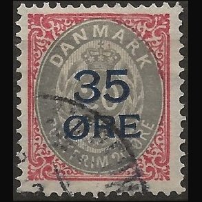 Danmark AFA 61 stemplet