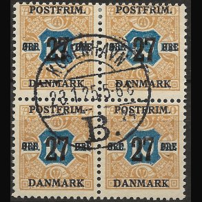 Danmark AFA nr. 97 4-blok stemplet