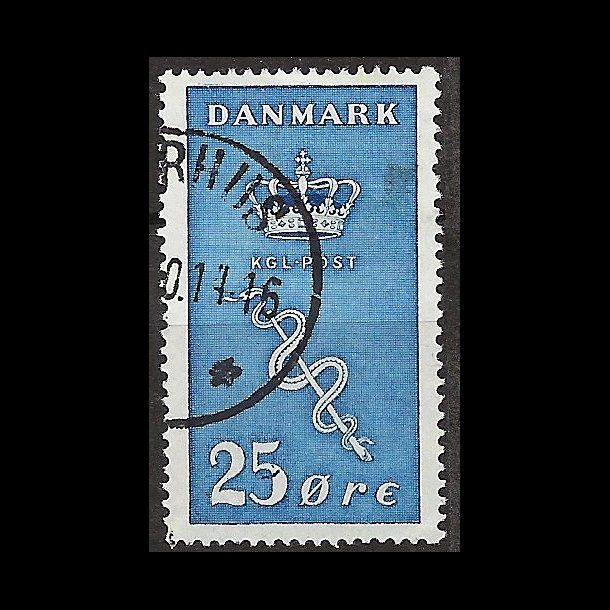 Danmark AFA 180 stemplet