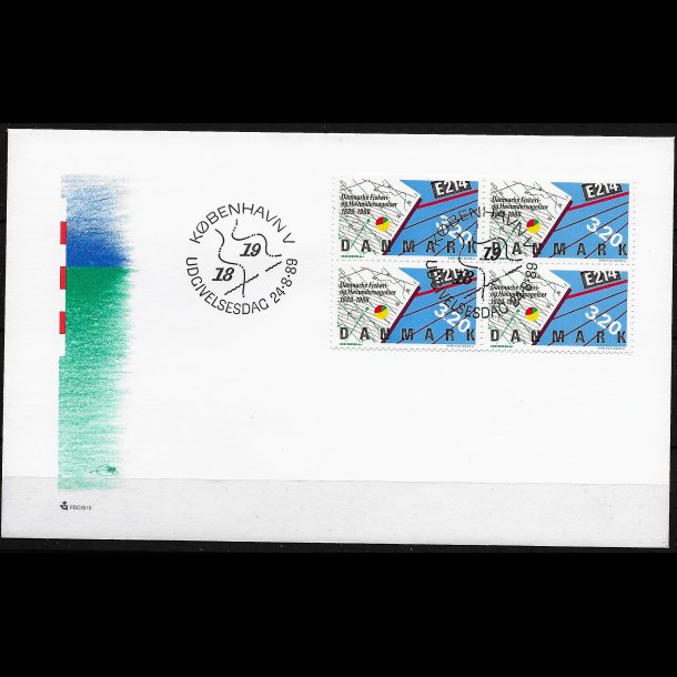 Danmark FDC 4-blok AFA nr. 944