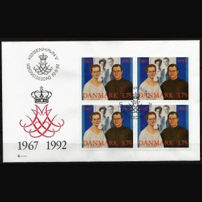 Danmark FDC 4-blok AFA nr. 1023
