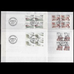 Danmark FDC 4-blok AFA nr. 597-600