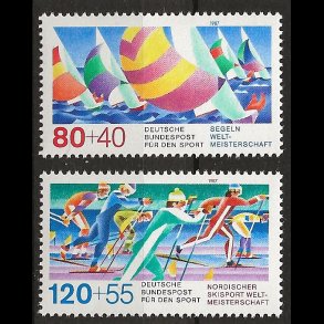 Vesttyskland Tyskland AFA nr. 2254-2255 postfrisk