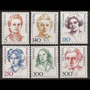 Vesttyskland Tyskland AFA nr. 2347-2348-2373-2374-2375-2376 postfrisk