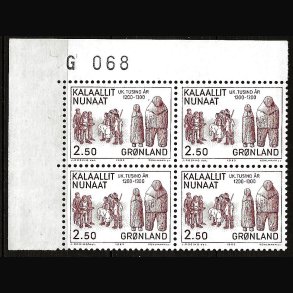 Gr�nland marginalblok postfrisk G 068