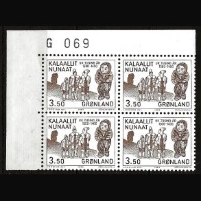 Gr�nland marginalblok postfrisk G 069