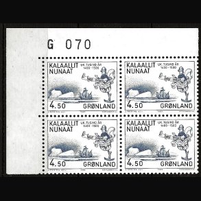 Gr�nland marginalblok postfrisk G 070