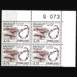 Gr�nland marginalblok postfrisk G 073