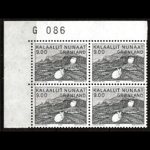 Gr�nland marginalblok postfrisk G 086