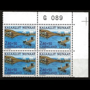 Gr�nland marginalblok postfrisk G 089
