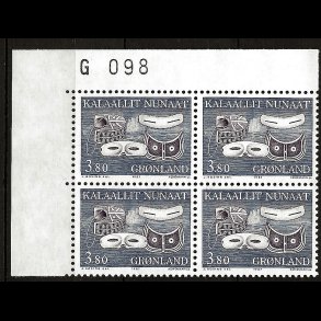 Gr�nland marginalblok postfrisk G 098