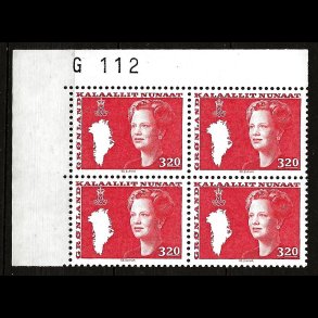 Gr�nland marginalblok postfrisk G 112
