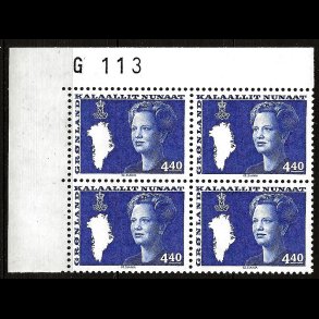 Gr�nland marginalblok postfrisk G 113