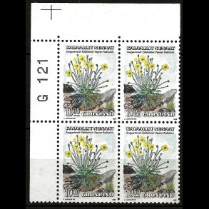 Gr�nland marginalblok postfrisk G 121